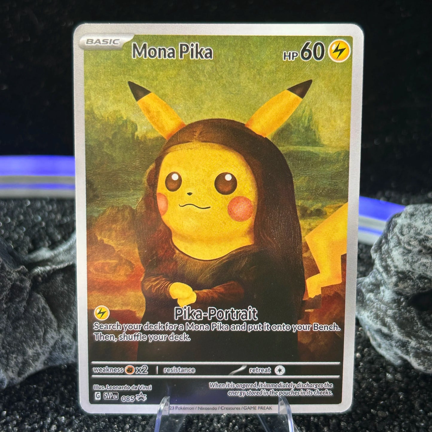 DIY PTCG Starry Night Collection Cards Van Gogh Museum Charizard Card PTCG Self Made Cartoon Anime Game Collection Cards Gift