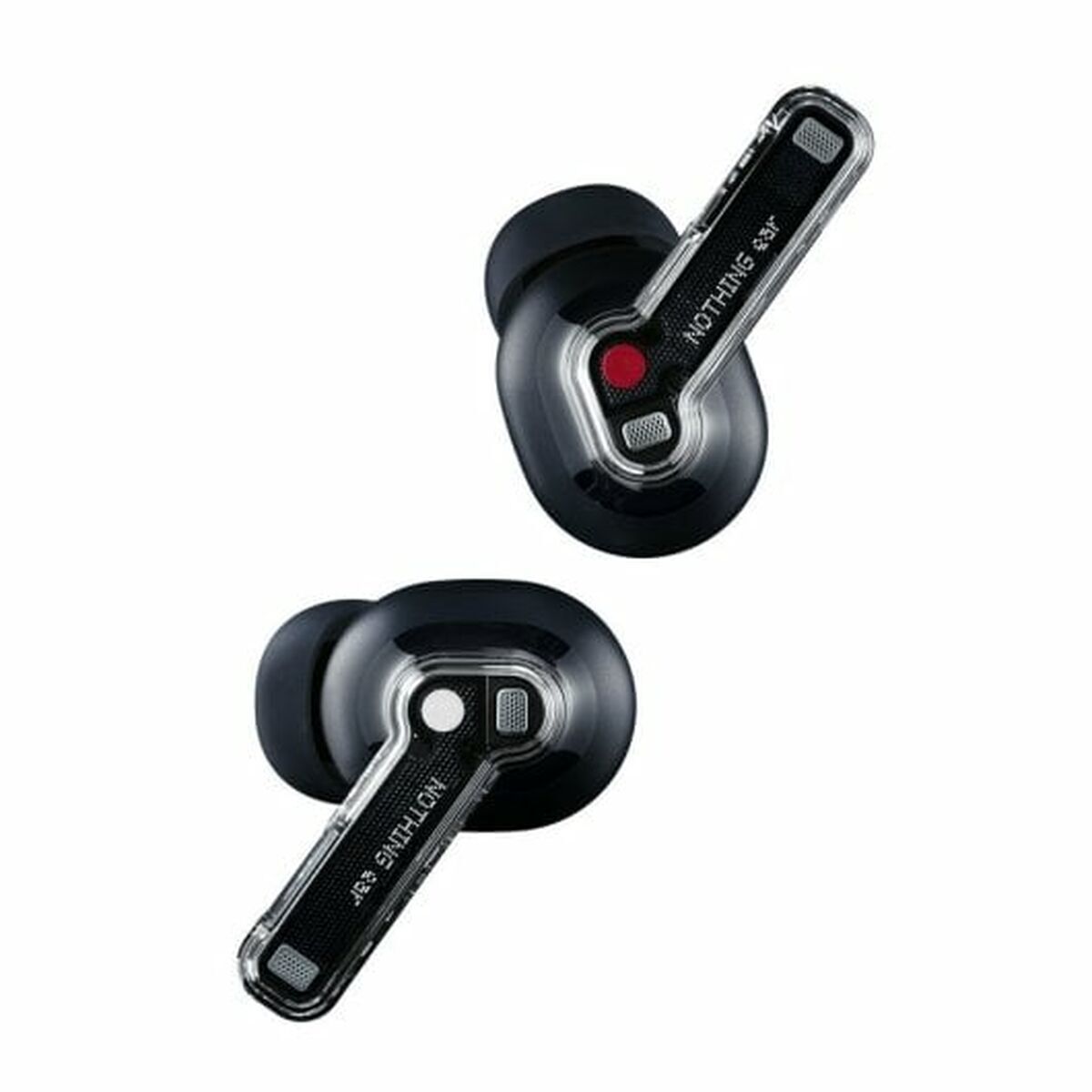 Headphones with Microphone Nothing A10600061 Black Transparent