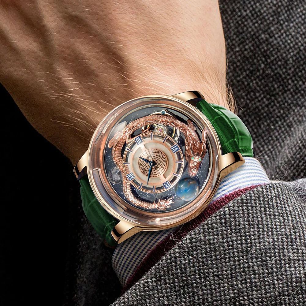 Montre Homme PINDU DESIGN 2023 Men's Watch Top Brand Luxury Jacob&Co Astronomia Solar Watch Basel World Watch and Jewellery Show