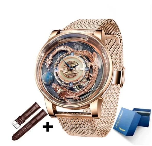 Montre Homme PINDU DESIGN 2023 Men's Watch Top Brand Luxury Jacob&Co Astronomia Solar Watch Basel World Watch and Jewellery Show