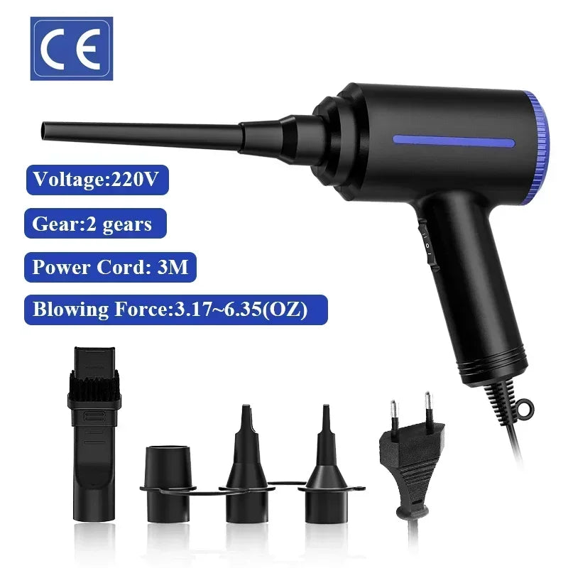 Compressed Air can for computers ,Electric Air Blower Computer Cleaning,Cordless Air Dust Cleaner for PC Keyboard Crumbs