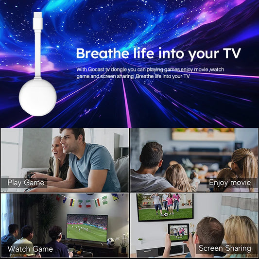 2025 U11 TV Stick Android 14 TV Box H313 Wifi BT5 smart TV 2.4G 5G 4K HD smart TV BOX Voice Remote Set TOP Box