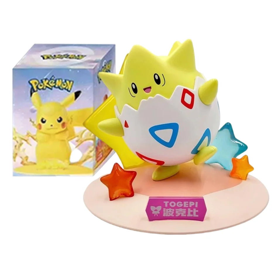 Figurines Pokémon Pikachu 12pcs Blind Box - Modèles Anime Décoration Bureau