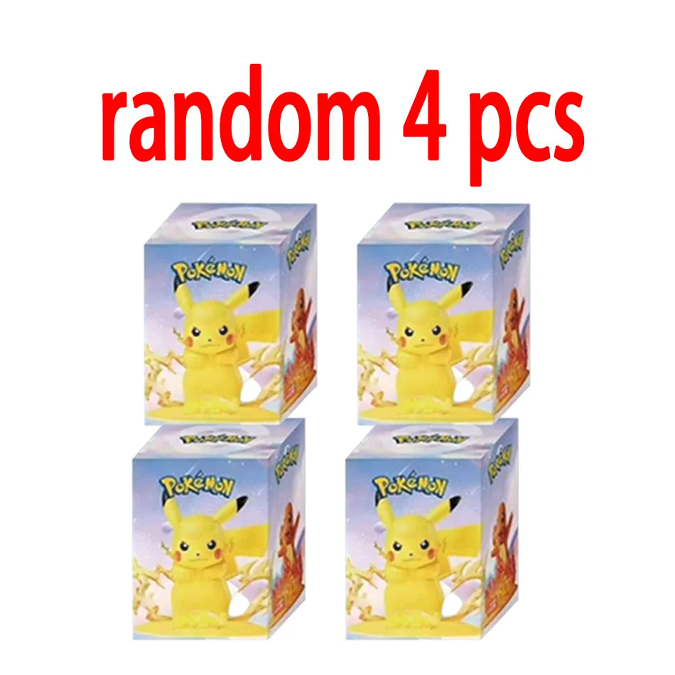 Figurines Pokémon Pikachu 12pcs Blind Box - Modèles Anime Décoration Bureau