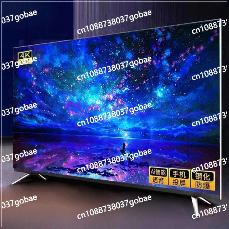Frameless 85-inch TV face screen High-end 8K smart 55-inch 65-inch 00-inch large screen Living room Internet Protocol Television