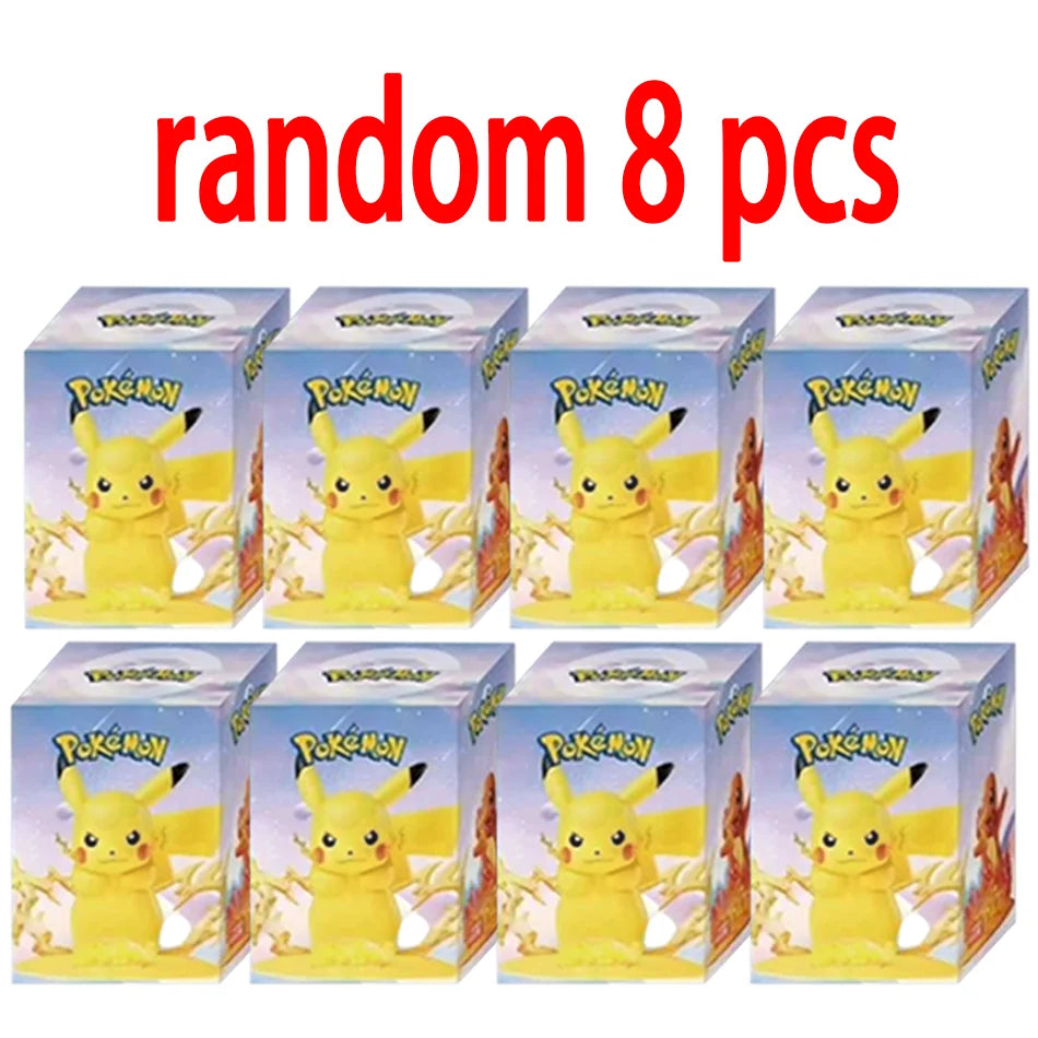 Figurines Pokémon Pikachu 12pcs Blind Box - Modèles Anime Décoration Bureau