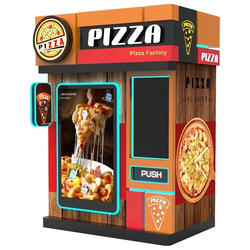 Distributeur Automatique Pizza - Machine Vending Self-Service Fast Food 24/7