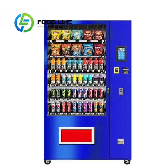 Bottled Water Beer Vending Cold Drink Auto Snack Vending Machine