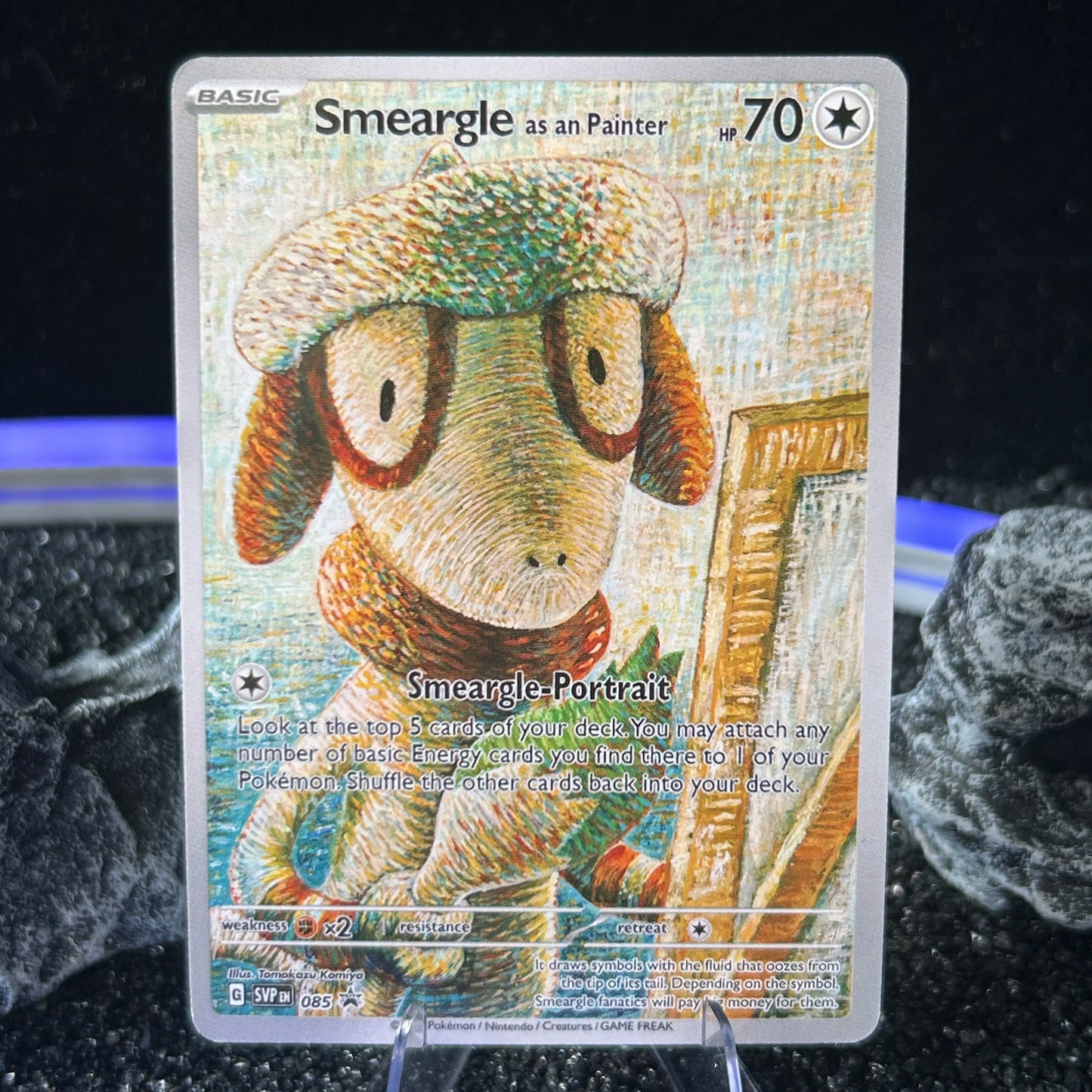 DIY PTCG Starry Night Collection Cards Van Gogh Museum Charizard Card PTCG Self Made Cartoon Anime Game Collection Cards Gift