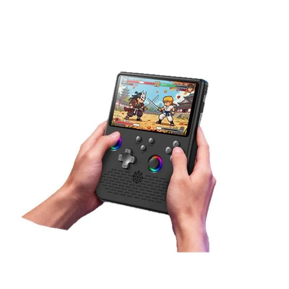 H5 Handheld Game Console 5 Inch Screen, Portable Retro Gaming Console with 64G/128G, 1280x720 Pixels, Game Searchable, 4000mAh,