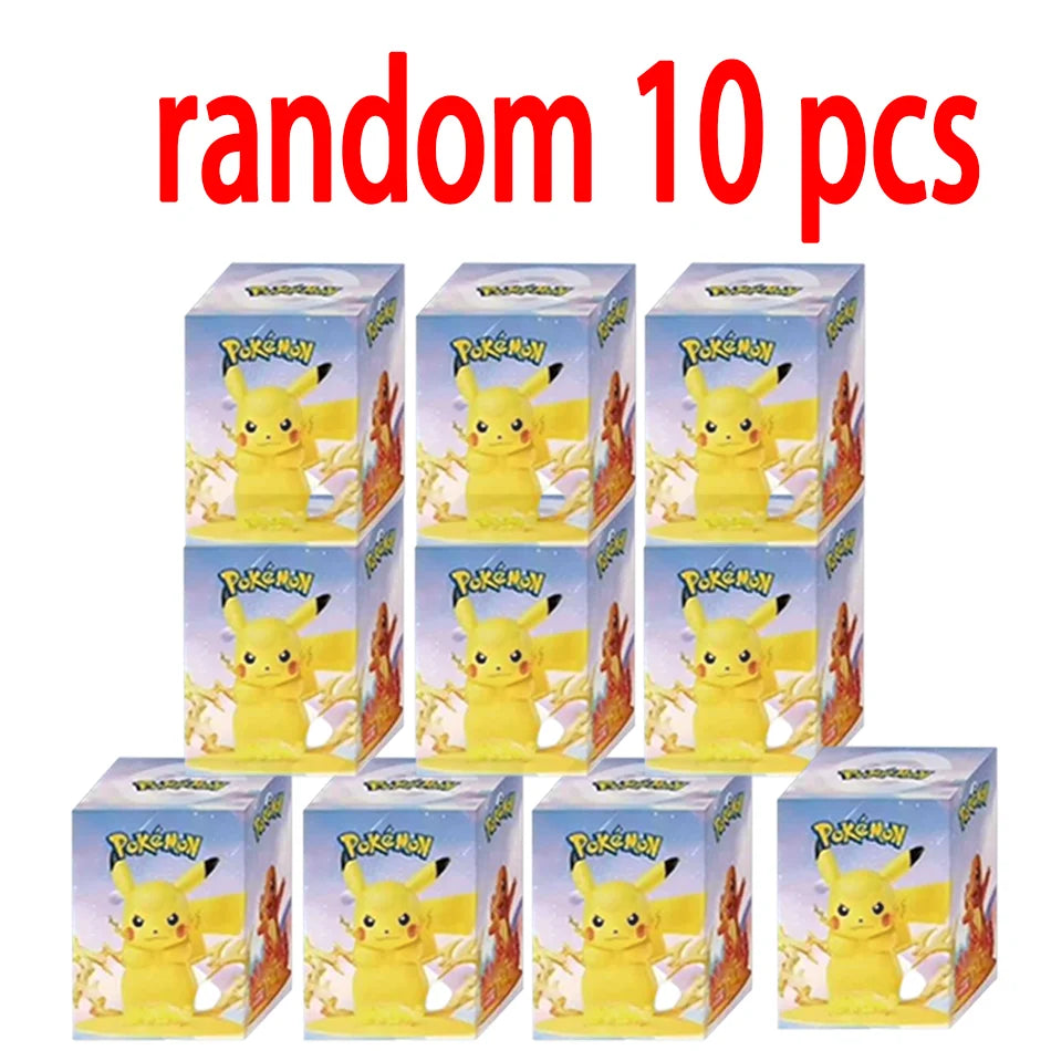 Figurines Pokémon Pikachu 12pcs Blind Box - Modèles Anime Décoration Bureau