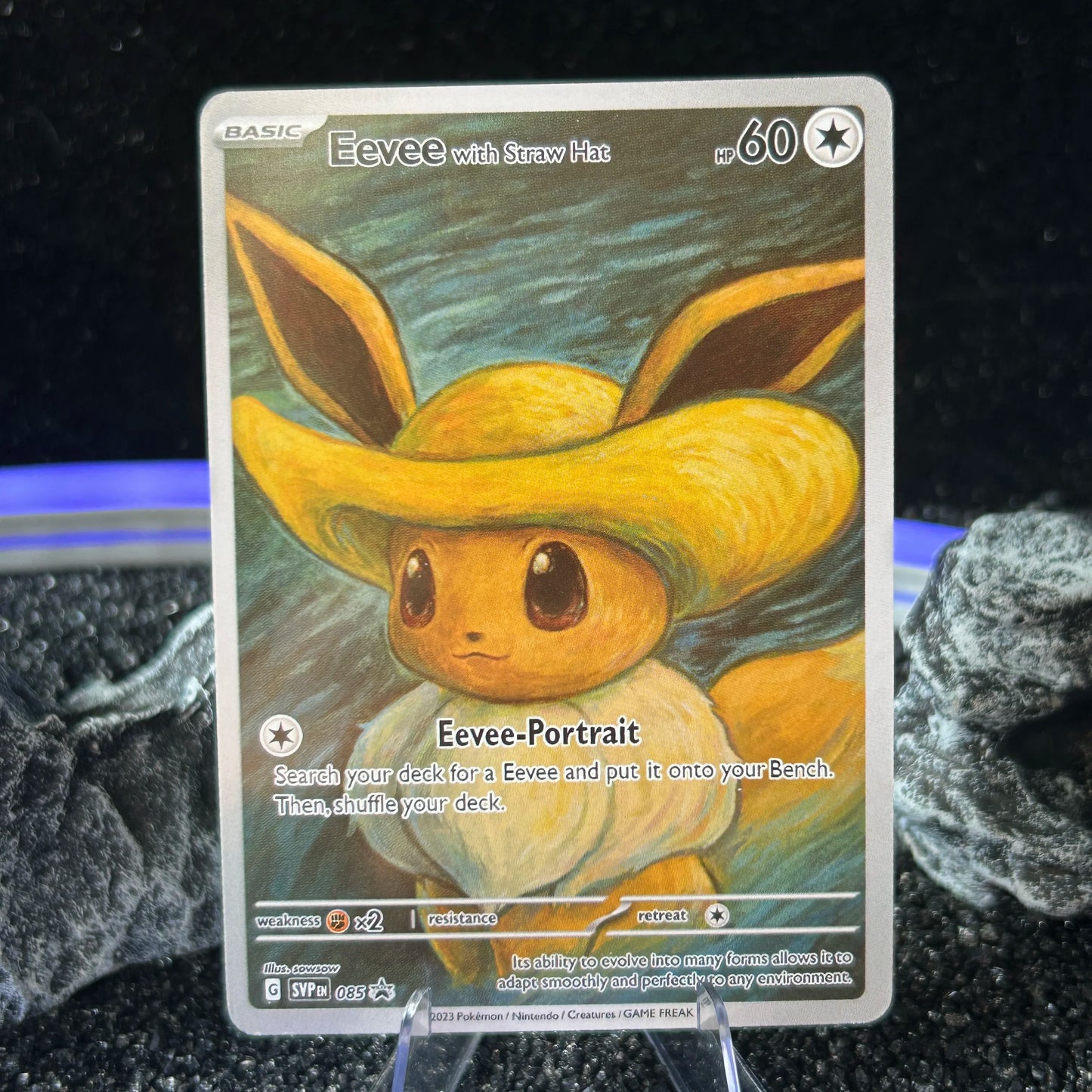 DIY PTCG Starry Night Collection Cards Van Gogh Museum Charizard Card PTCG Self Made Cartoon Anime Game Collection Cards Gift