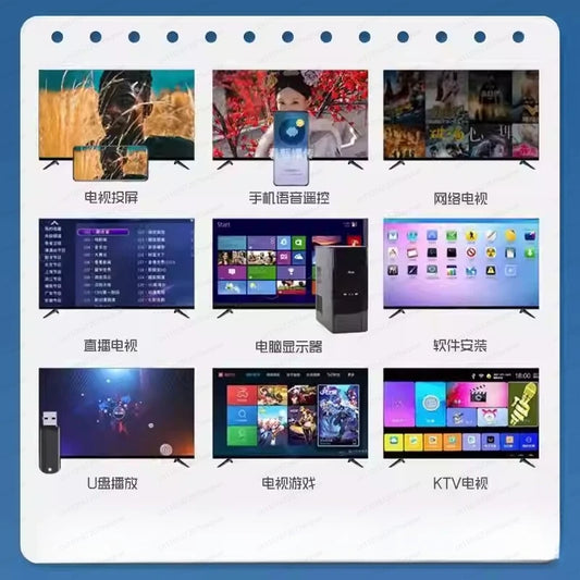 8K Ultra HD Smart TV, 100-inch/55-inch Large Screen LED Television with WiFi, Home Entertainment System