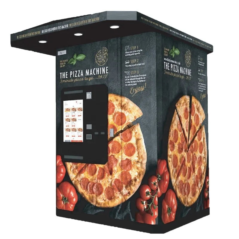 Distributeur Automatique Pizza - Machine Vending Self-Service Fast Food 24/7