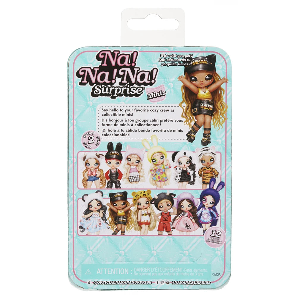 Na Na Surprise Minis Series Fashion Doll - Mystery Packaging With Confetti Children'S Toys Doll Clothing Surprise Blind Box