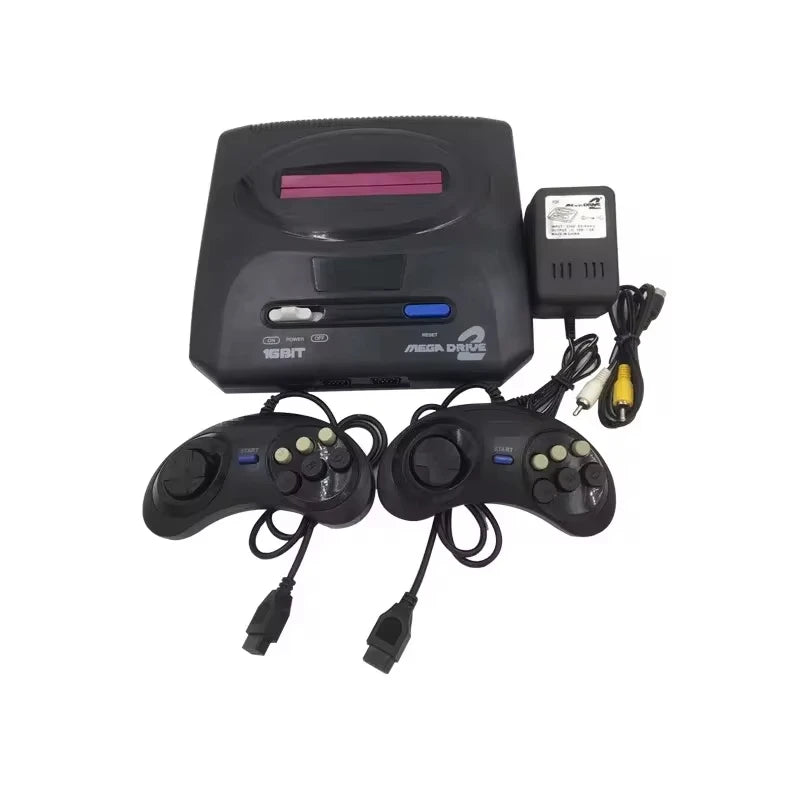 Console Rétro Sega Mega Drive 2 16-Bit - 5 Jeux Inclus Classique MD Vintage
