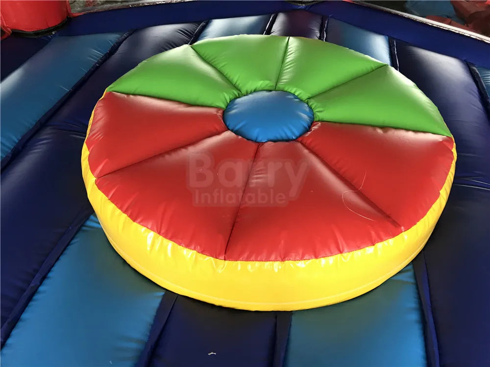 Outdoor Party Games Bouncy Inflatable Duel Game Gladiator Joust Bouncer Inflatable Games Platform for Kids and Adults
