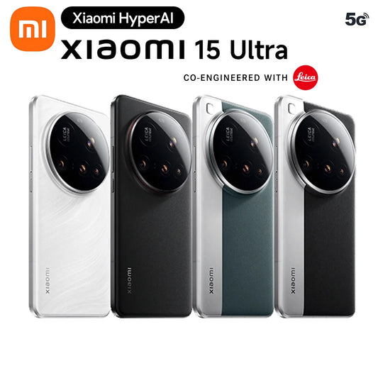 Brand New Xiaomi 15 Ultra China Version Smartphone Snapdragon® 8 Elite AMOLED Leica 200MP Ultra Telephoto 90W HyperCharge IP68