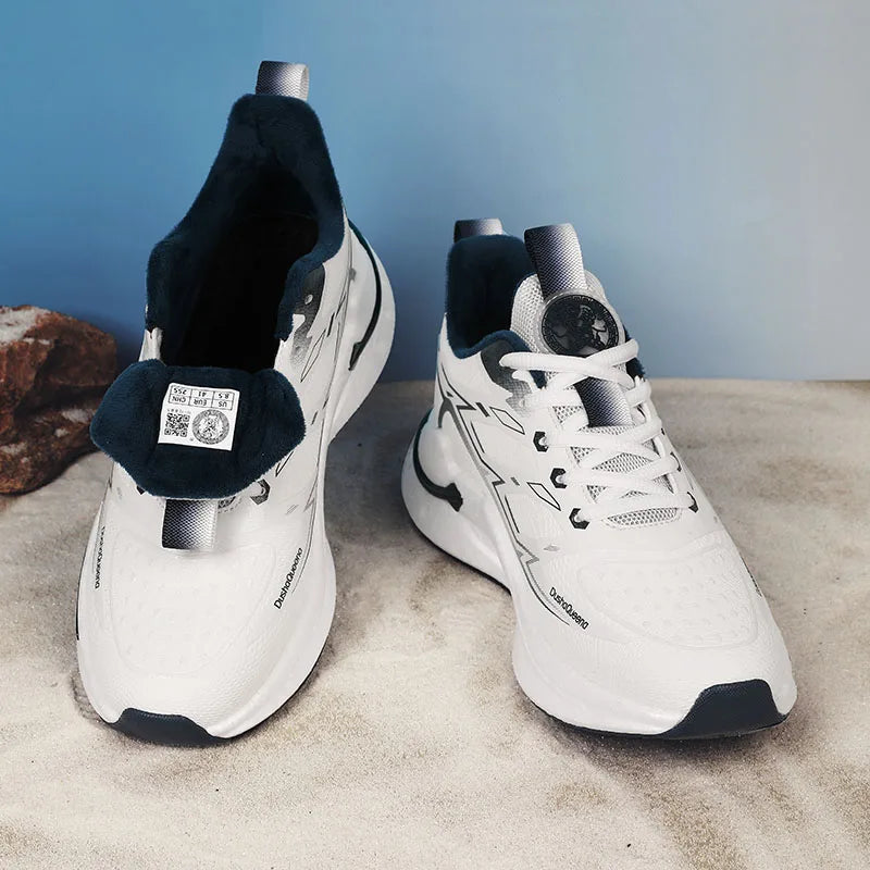 Chaussures Jogging Homme Légères - Sneakers Sport Couple Respirantes Anti-Dérapantes