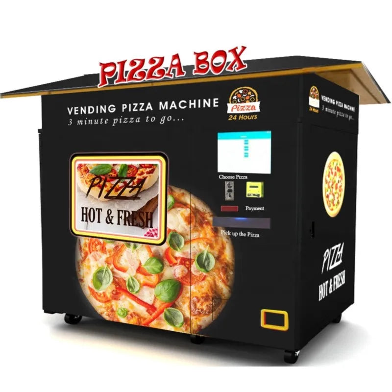Distributeur Automatique Pizza - Machine Vending Self-Service Fast Food 24/7