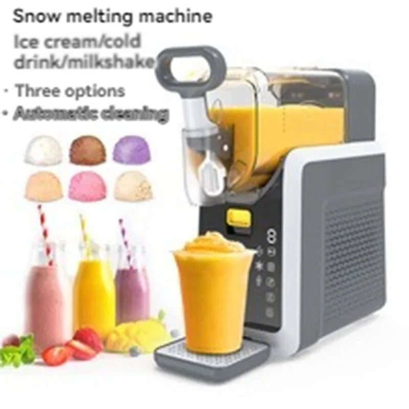 Household Snow Melting Machine Commercial Milkshake Ice Cream Machine Cold Drink Milkshake Snow Melting Machine