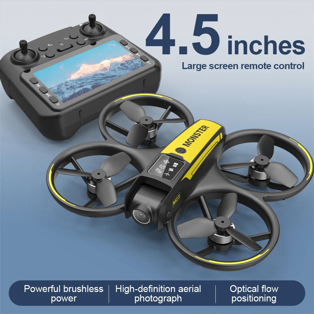 New type of drone, aerial photography without screen control, dual-camera optical flow, intelligent positioning