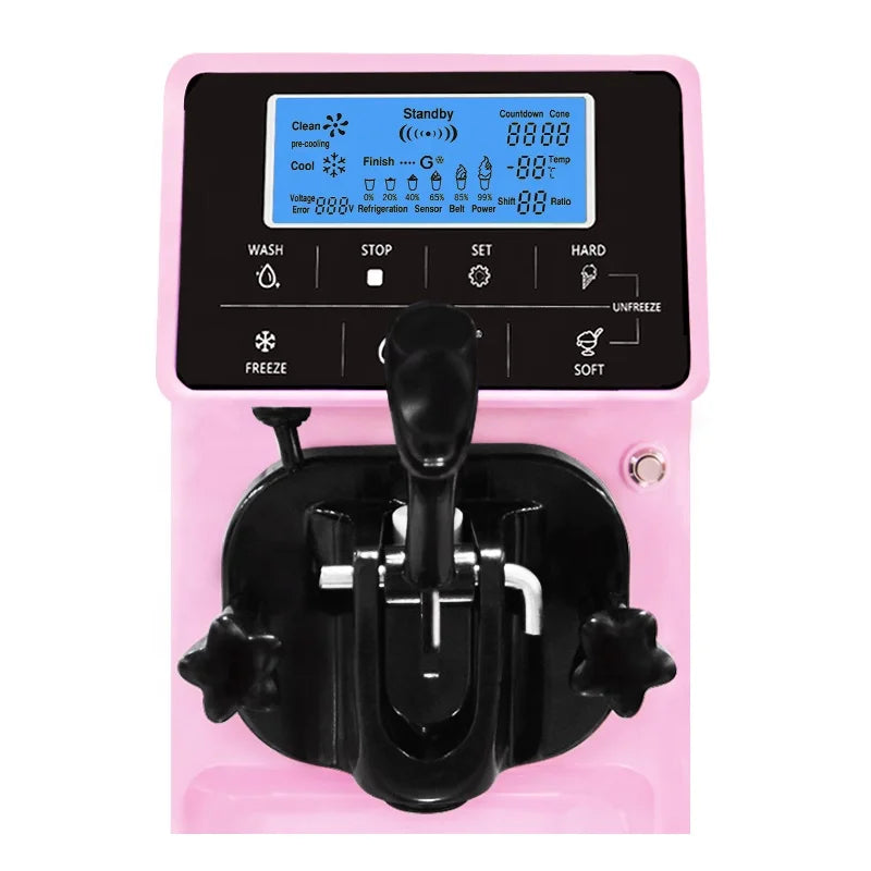 Commercial Ice Cream Making Machine Mini Soft Ice Cream Machine Use in Dessert Shop for Cold Dessert