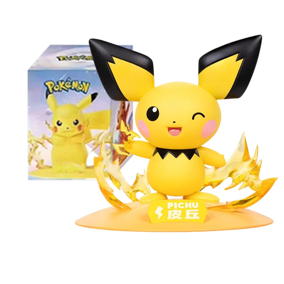 Figurines Pokémon Pikachu 12pcs Blind Box - Modèles Anime Décoration Bureau