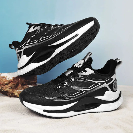 Chaussures Jogging Homme Légères - Sneakers Sport Couple Respirantes Anti-Dérapantes