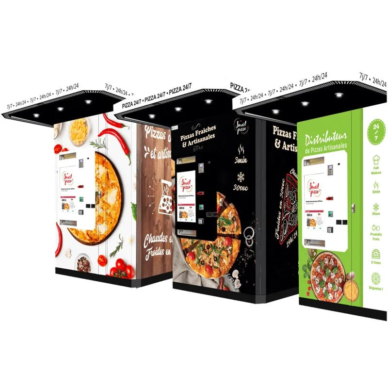 Distributeur Automatique Pizza - Machine Vending Self-Service Fast Food 24/7