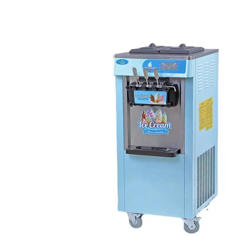 Colorful 3 Flavors Gelato Ice Cream Machine Ice Cream Maker For Business Ice Cream A Glace Machine