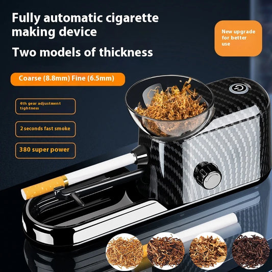 New Electric Cigarette Maker Genuine 8mm/6.5mm Dual-purpose Small Household Automatic Cigarette Machine