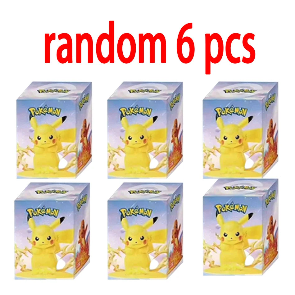 Figurines Pokémon Pikachu 12pcs Blind Box - Modèles Anime Décoration Bureau