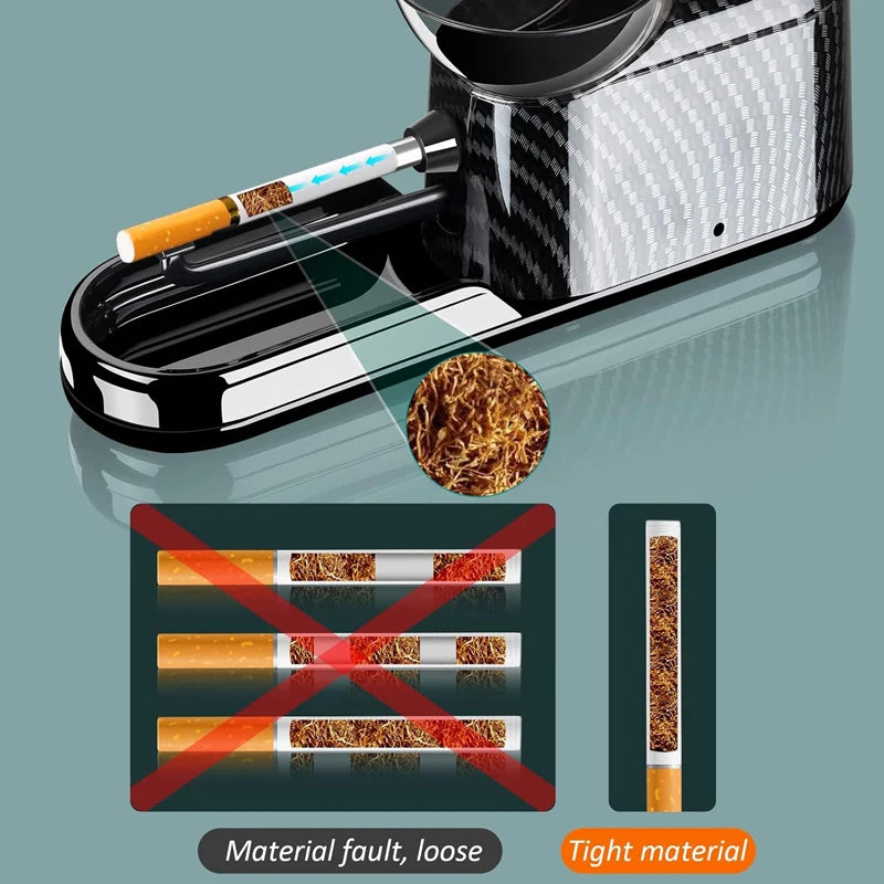 New Electric Cigarette Maker Genuine 8mm/6.5mm Dual-purpose Small Household Automatic Cigarette Machine