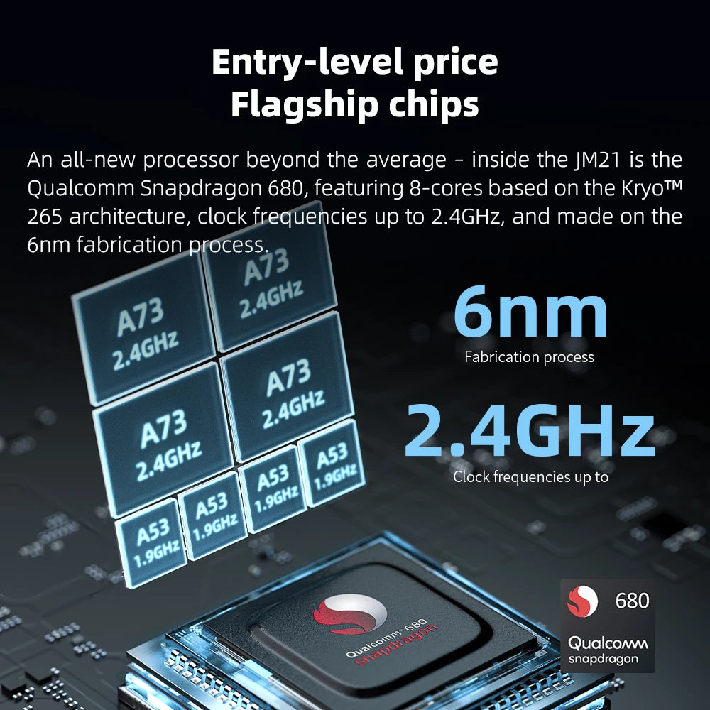 FiiO JM21(3+32GB) Android 13 Hi-Res Music Player MP3 with Snapdragon 680, Bluetooth WiFi USB DAC 12.5H Playtime