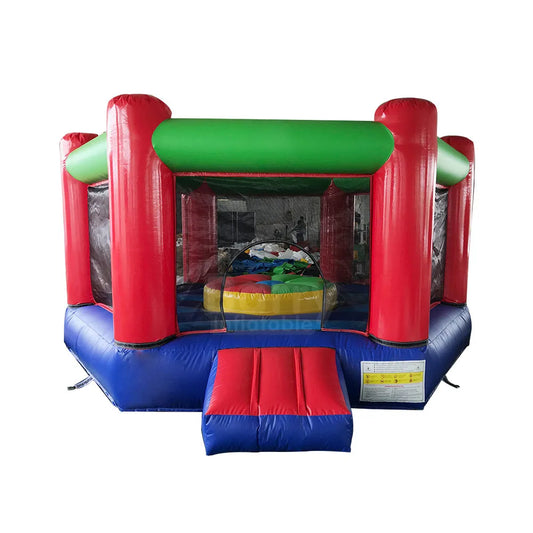 Outdoor Party Games Bouncy Inflatable Duel Game Gladiator Joust Bouncer Inflatable Games Platform for Kids and Adults